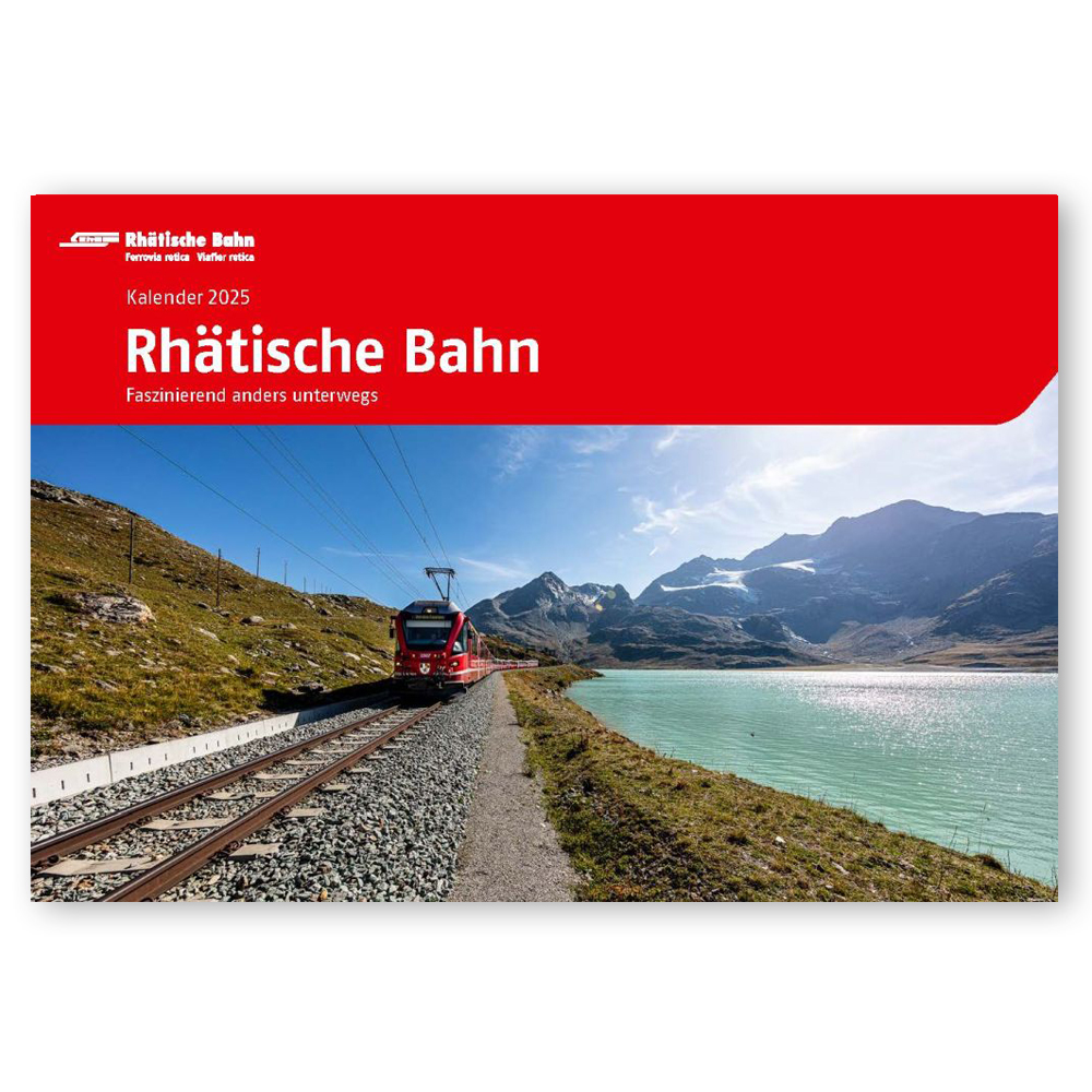 RhB Kalender 2025 | CHF 10.00 statt <strike> CHF 30.00 </strike>
